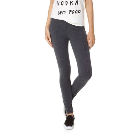 Aritzia Talula Claremont Leggings Pant High Rise Waist Skinny Leg Grey Size 0 - Picture 3 of 16